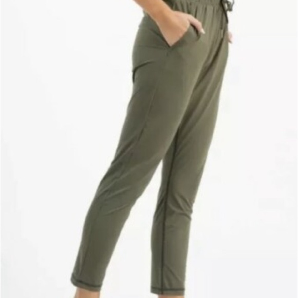 ZYIA Olive Skinny Jogger Pants